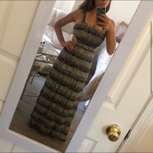 Black & white Urban Outfitters maxi dress